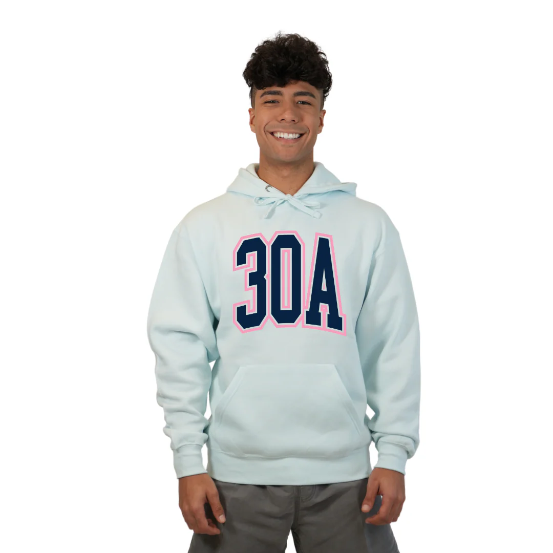 30A Map, Florida Panhandle Design Hoodie Men Style 252 - Image 7