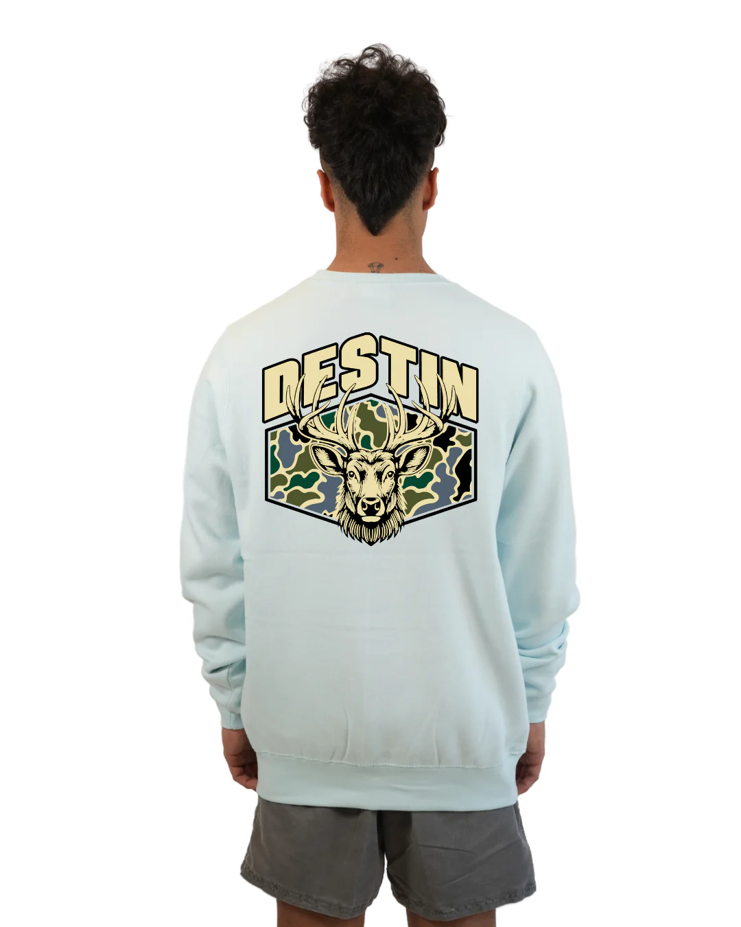 Destin Deer Crewneck – Camouflage Edition - Image 10
