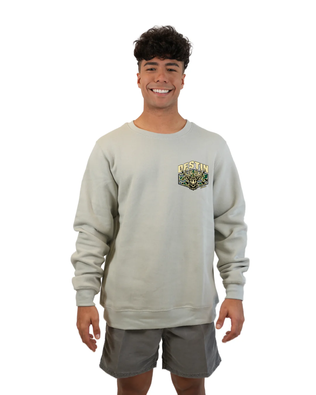 Destin Deer Crewneck – Camouflage Edition - Image 7