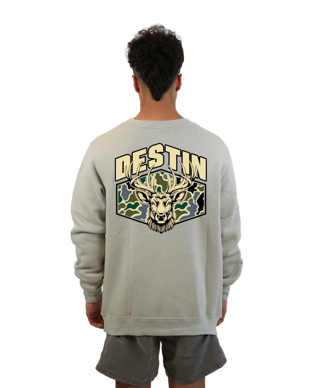 Destin Deer Crewneck – Camouflage Edition - Image 8