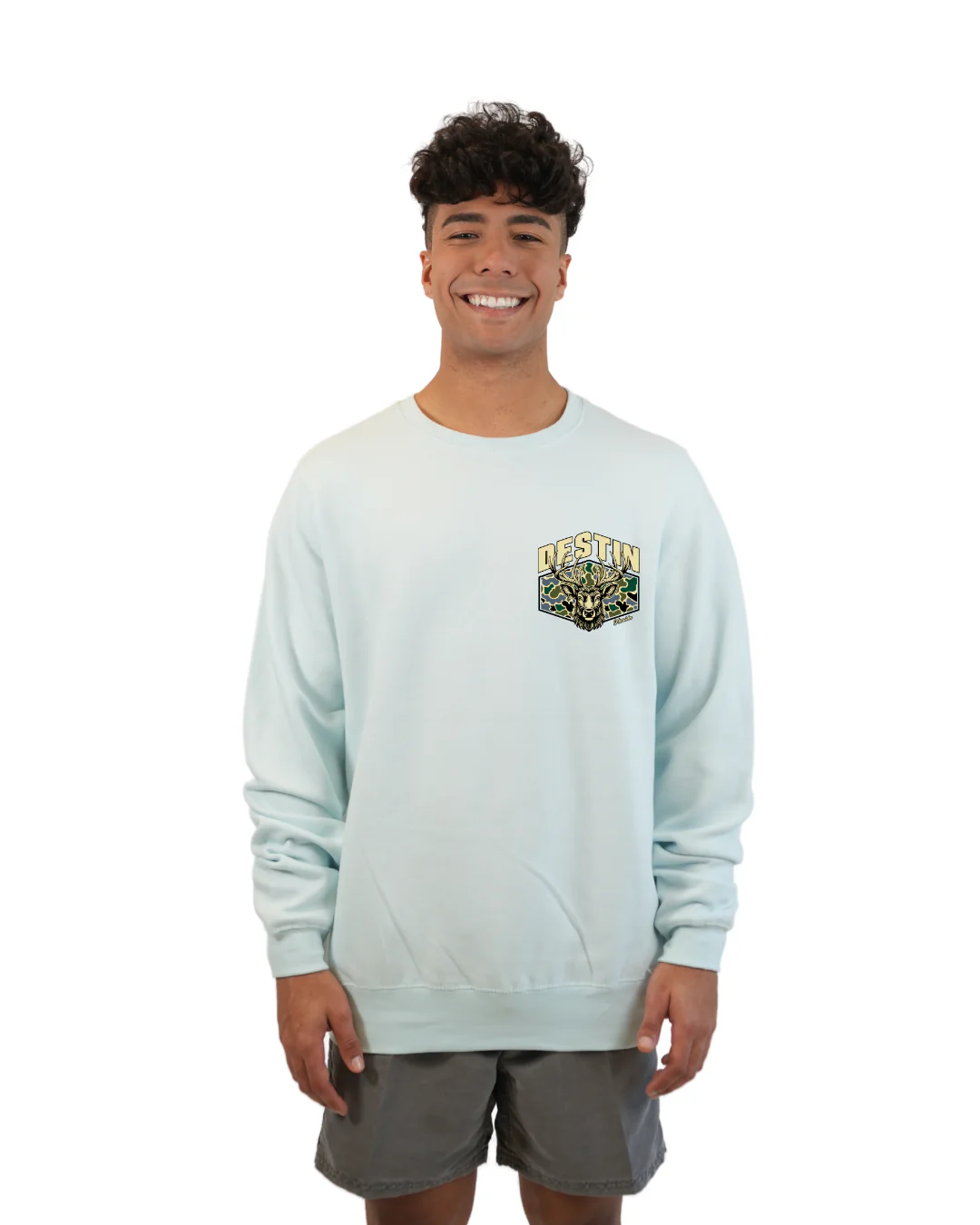 Destin Deer Crewneck – Camouflage Edition - Image 9