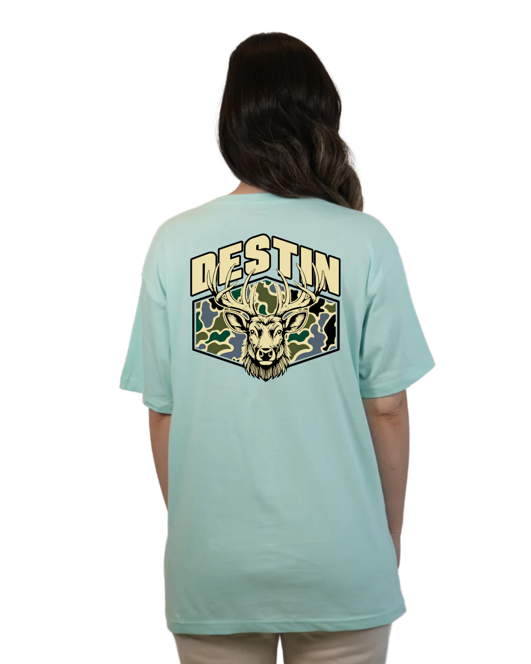 Destin Deer  Women T-Shirt – Camouflage Edition - Image 12