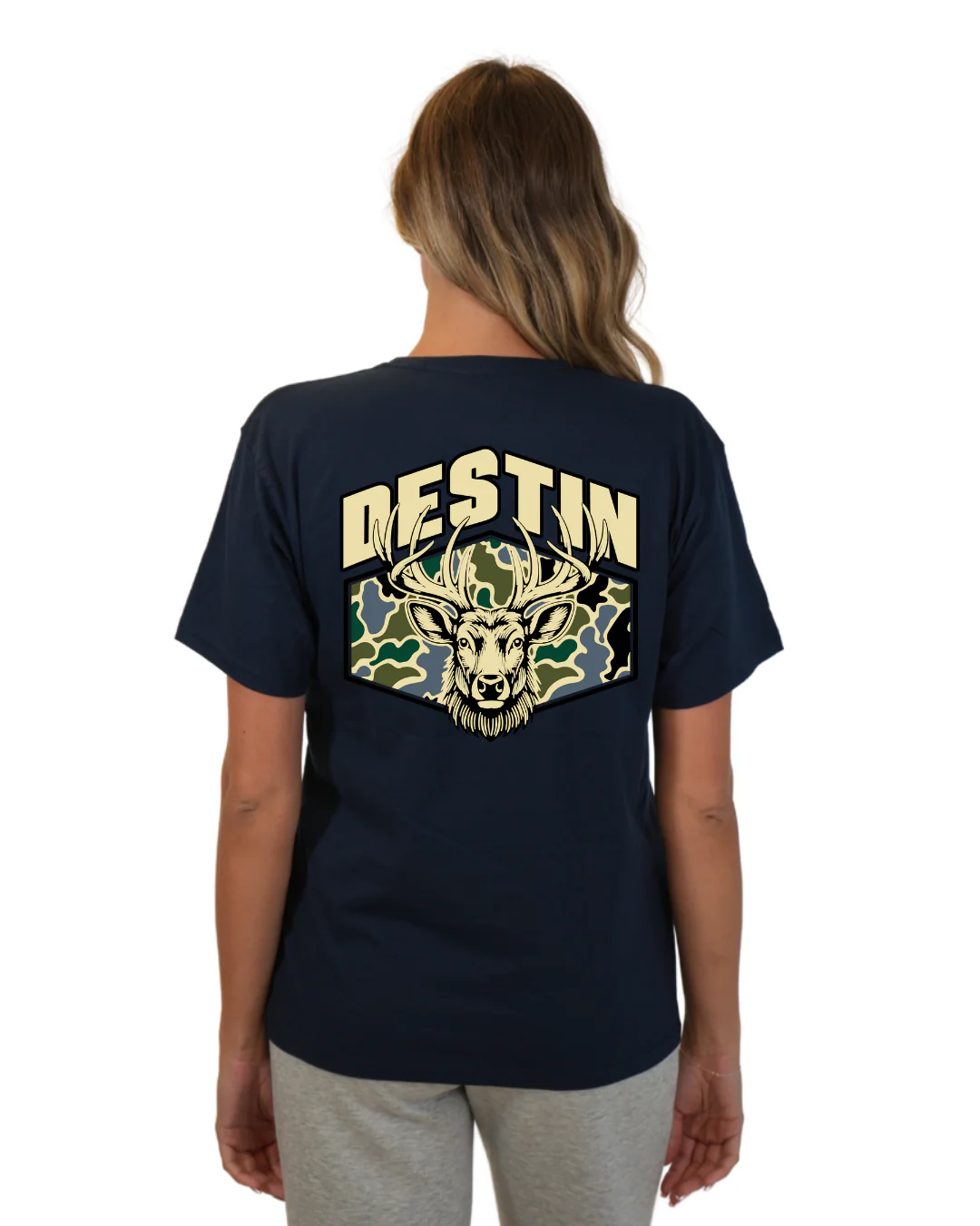 Destin Deer  Women T-Shirt – Camouflage Edition - Image 13