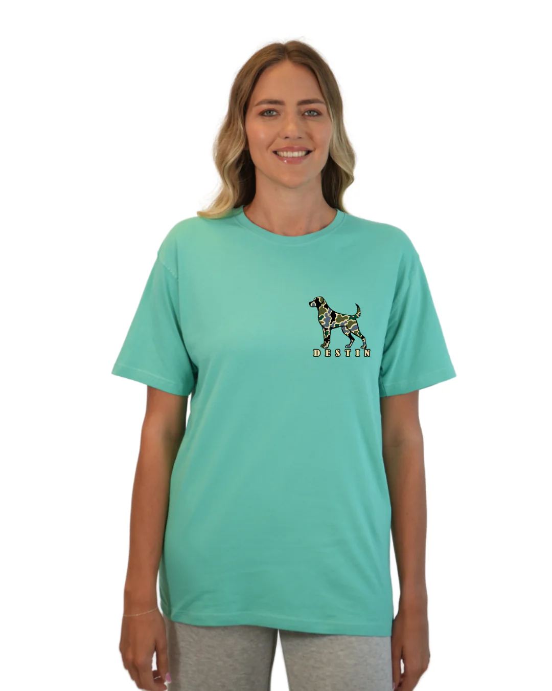 Destin Dog Women  T-Shirt Camouflage Edition - Image 3