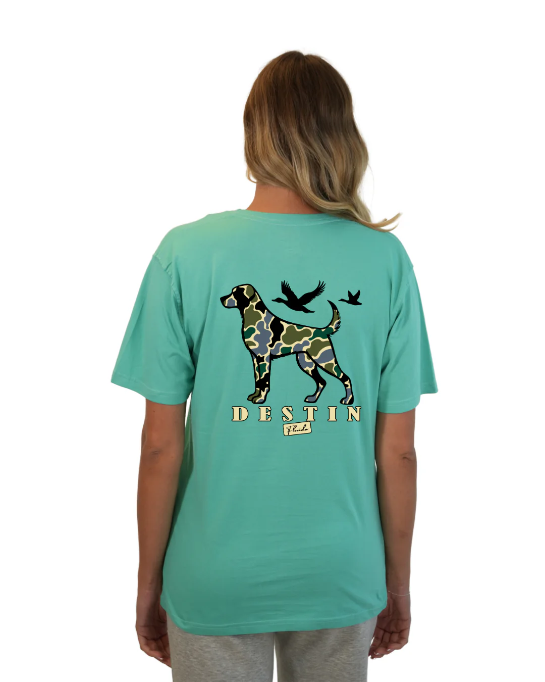 Destin Dog Women  T-Shirt Camouflage Edition - Image 4