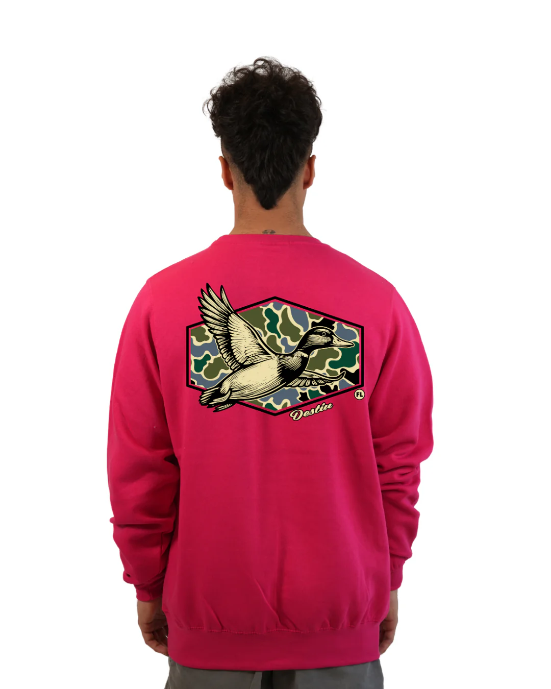 Destin Duck Crewneck – Camouflage Edition - Image 10