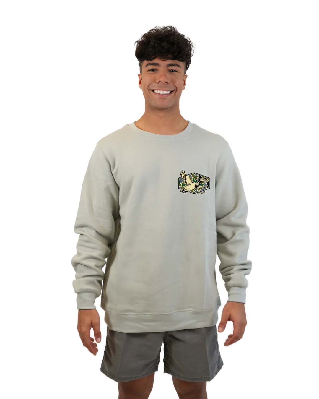 Destin Duck Crewneck – Camouflage Edition - Image 4