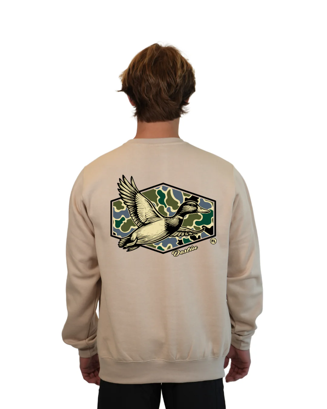 Destin Duck Crewneck – Camouflage Edition - Image 7