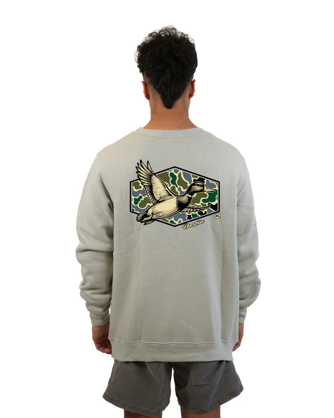 Destin Duck Crewneck – Camouflage Edition - Image 8