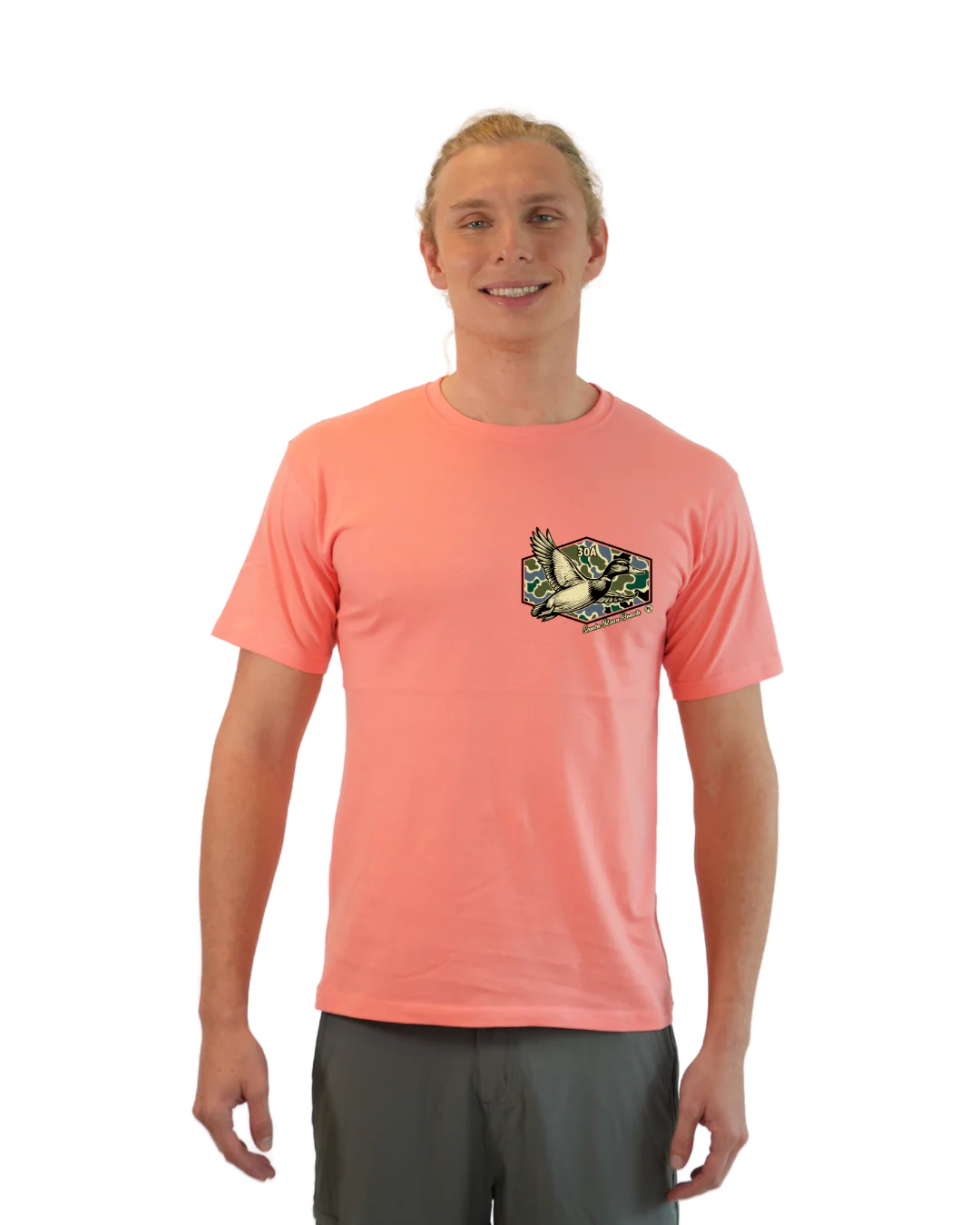 Santa Rosa Beach Duck Men  T-Shirt Camouflage Edition - Image 20