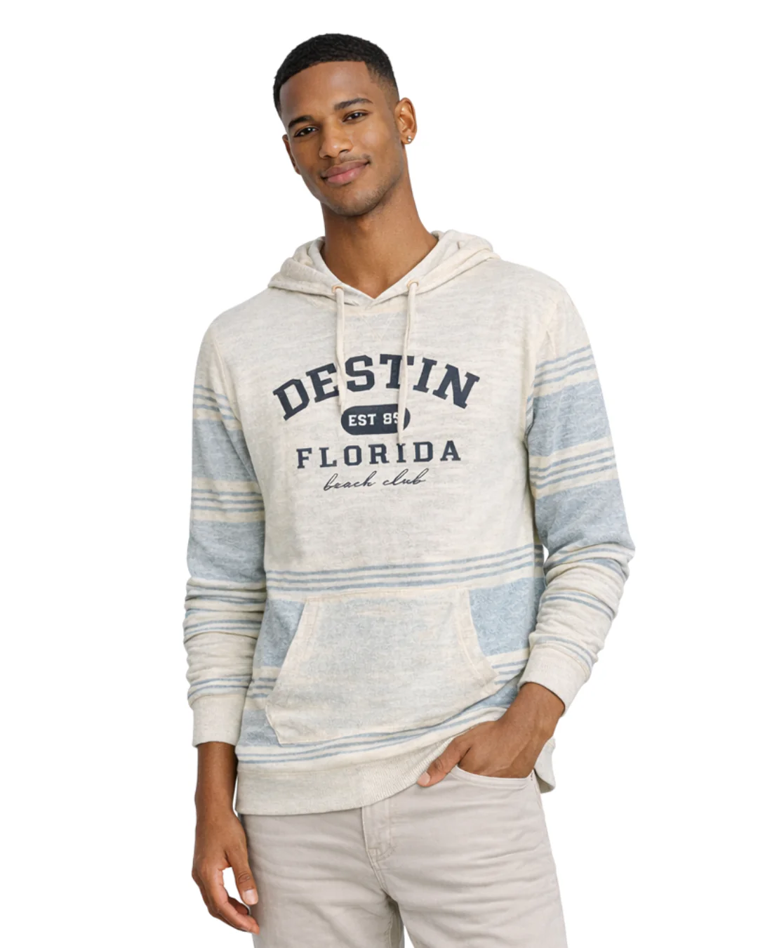 Destin, Fl Printed City Name Hoodie Style AI13088 - Image 2