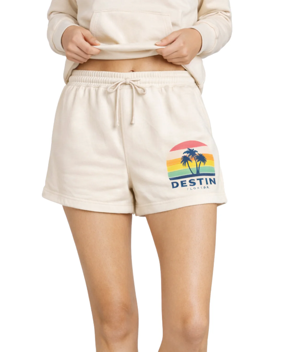 Destin Palm Tree/ Stripes Short -Part of a Set-Style ETP042S - Image 3