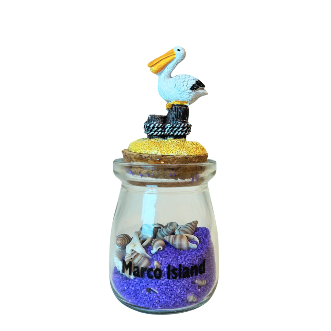 Marco Island Figurine Home Decor Bottle Souvenir - Image 3