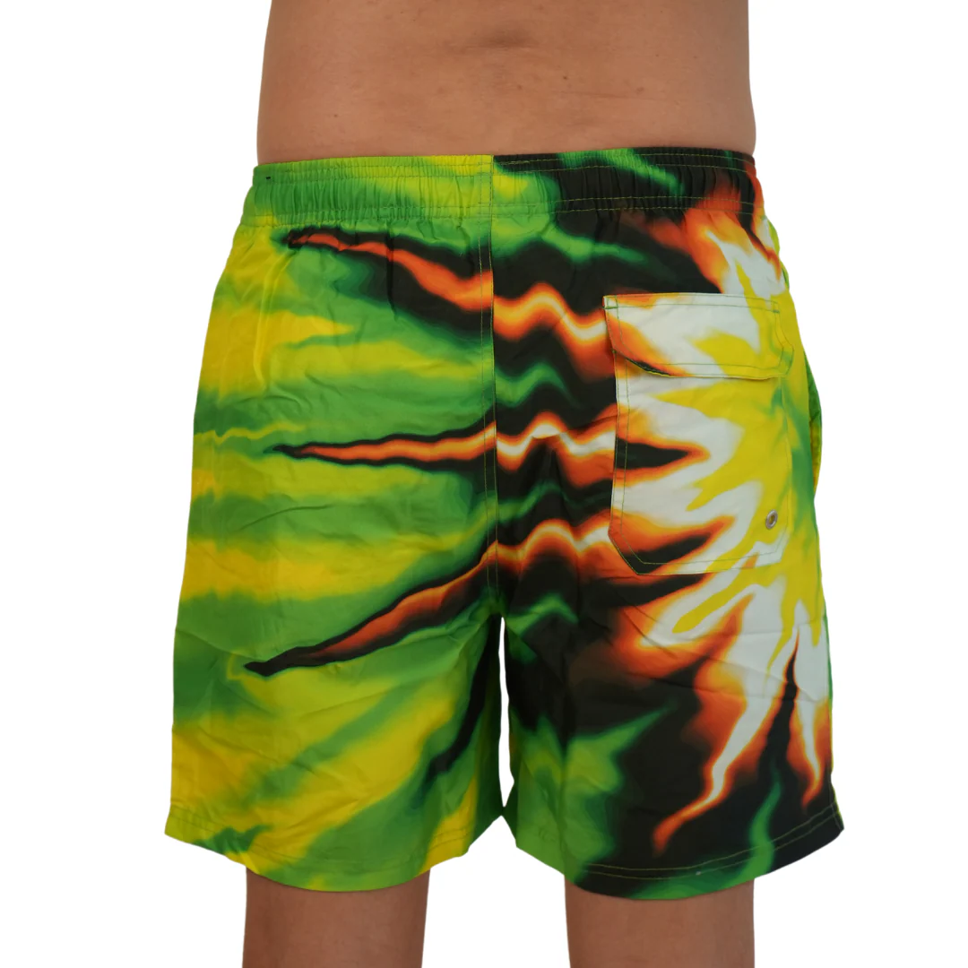 Mens Swim Trunks Green Brazil Style Sm-022 - Image 4
