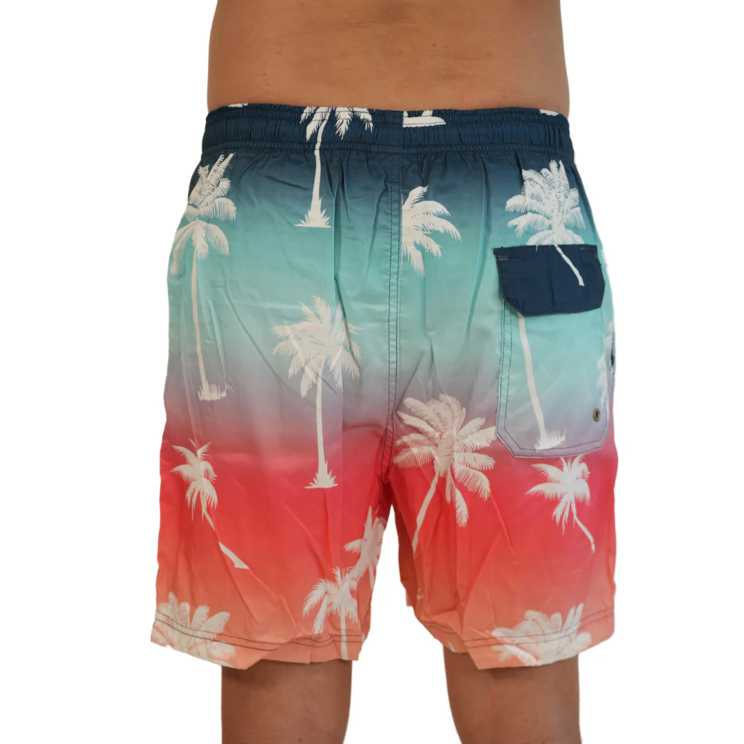 Mens Swim Trunks Palm Trees Style Sm-003b - Image 4