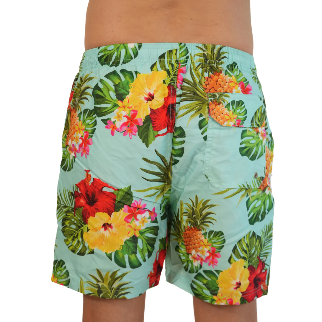 Mens Swim Trunks Style Sm-005turq - Image 4