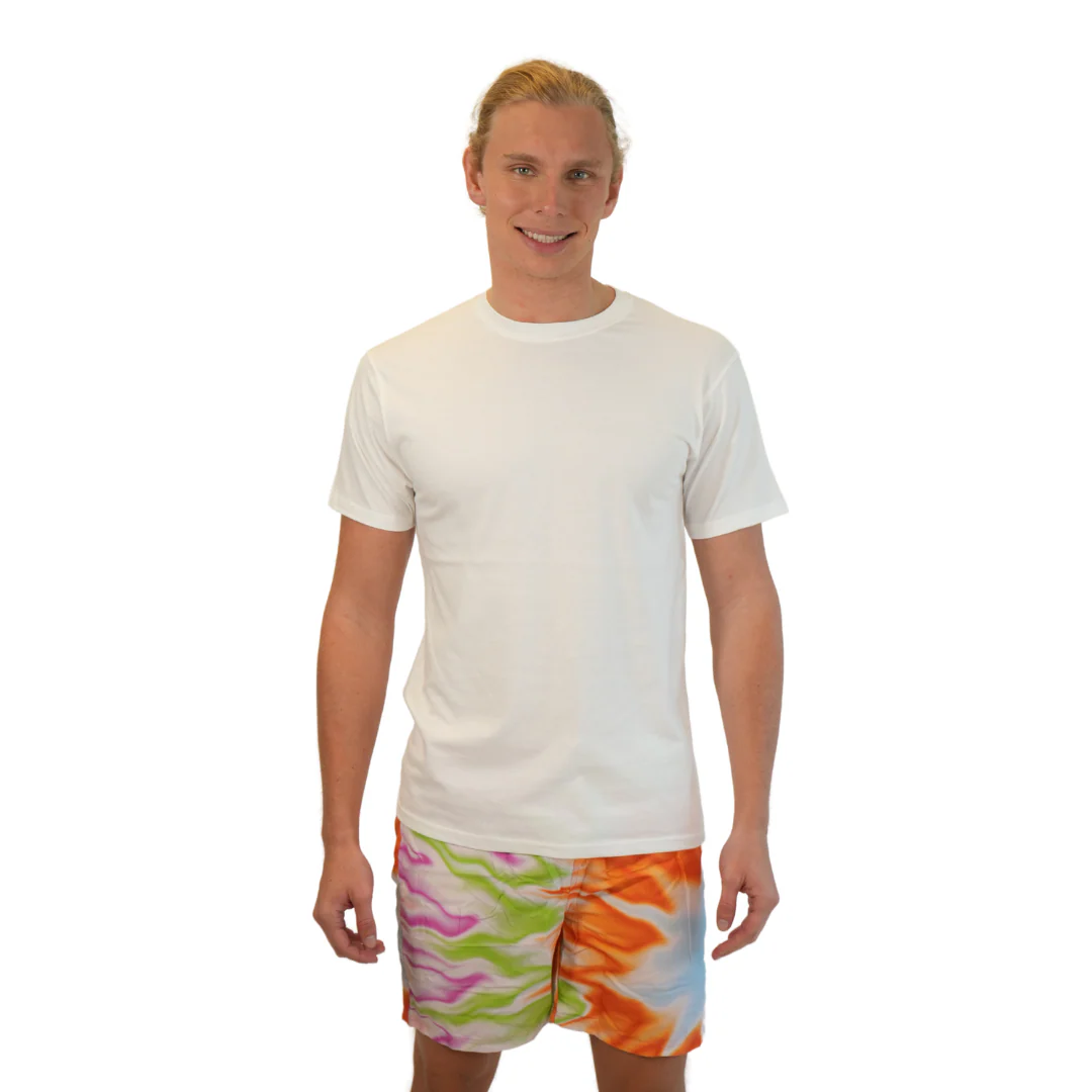 Mens Swim Trunks Tie Die Style Sm-021 - Image 3
