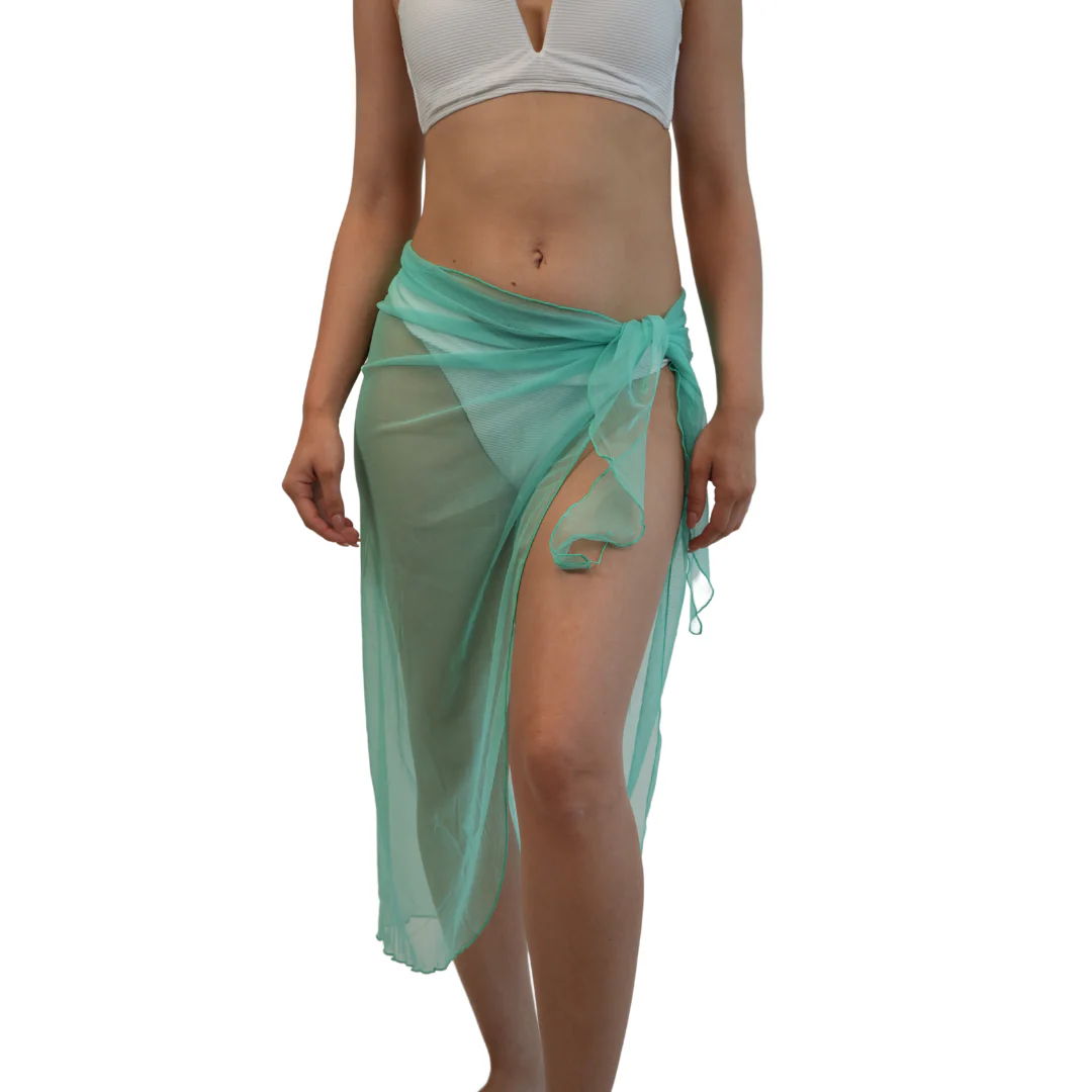 Mesh Swim Cover-Up Maxi - Image 3
