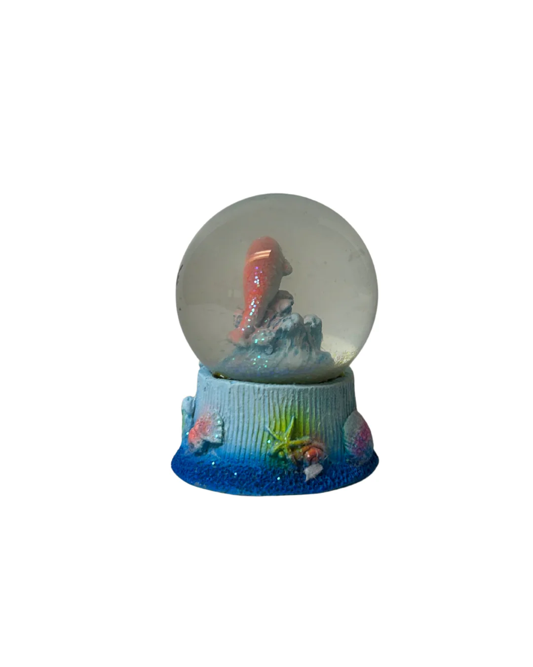 Miami Beach Dolphin Mini Snow Globes Souvenir - Image 2