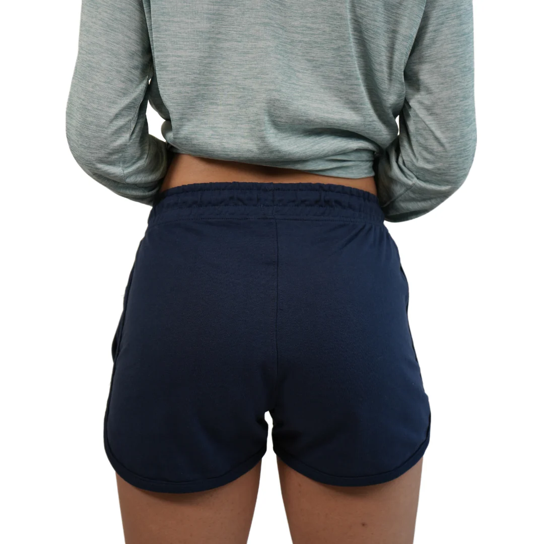 Miami Beach Two Palm Trees  Midnight navy  Women Short Style 802 - Image 3