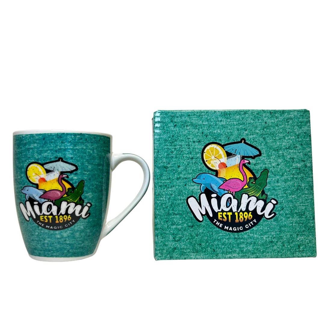 Miami Mug In A Gift Box - Image 3