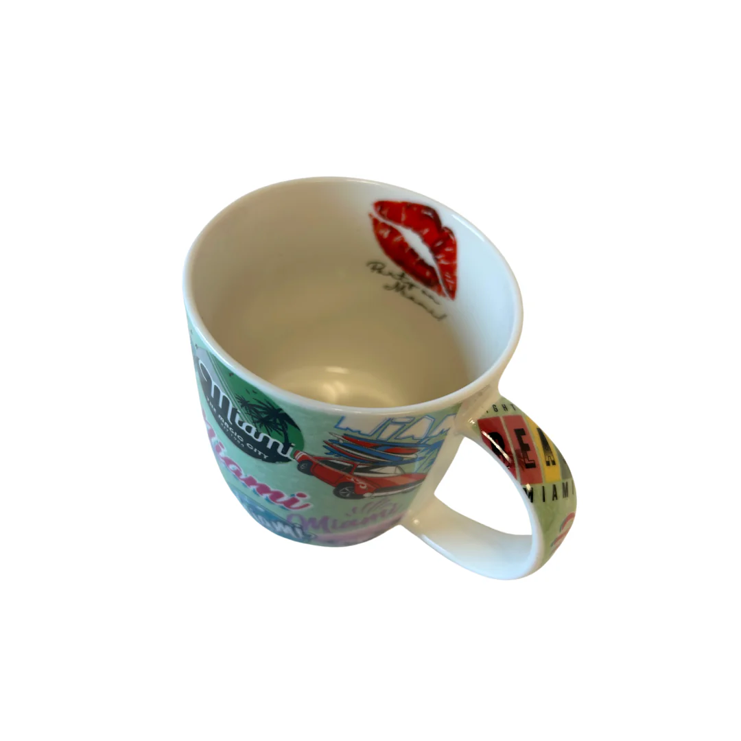 Miami Porcelain Mug In Round Box - Image 4