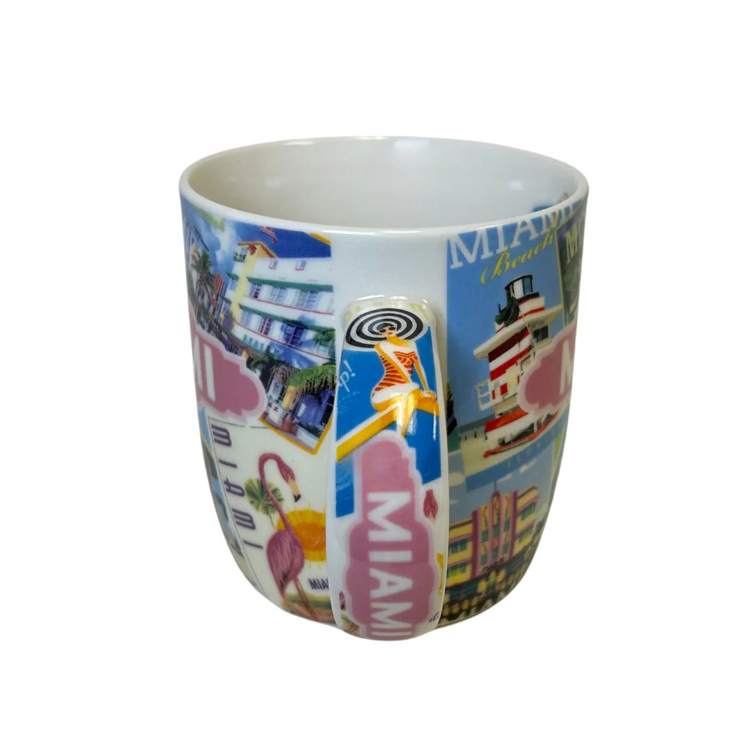 Miami Porcelain Mug In Round Box - Image 5