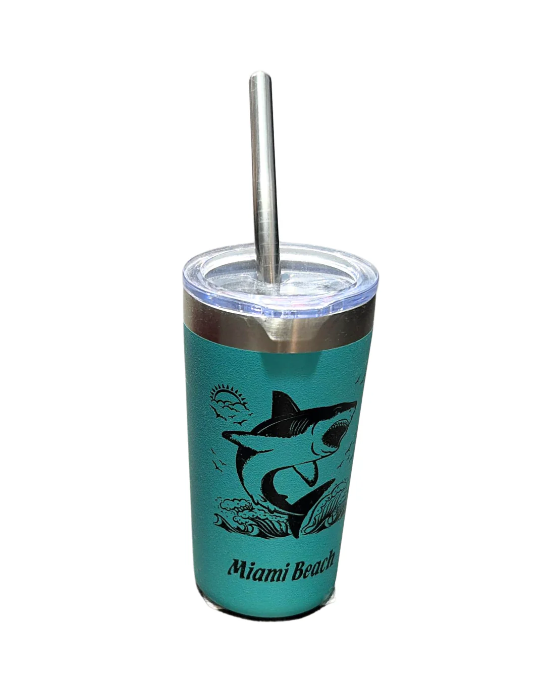 Miami Ss 3oz.Mini/Tumbler 5ast With Straw - Image 3