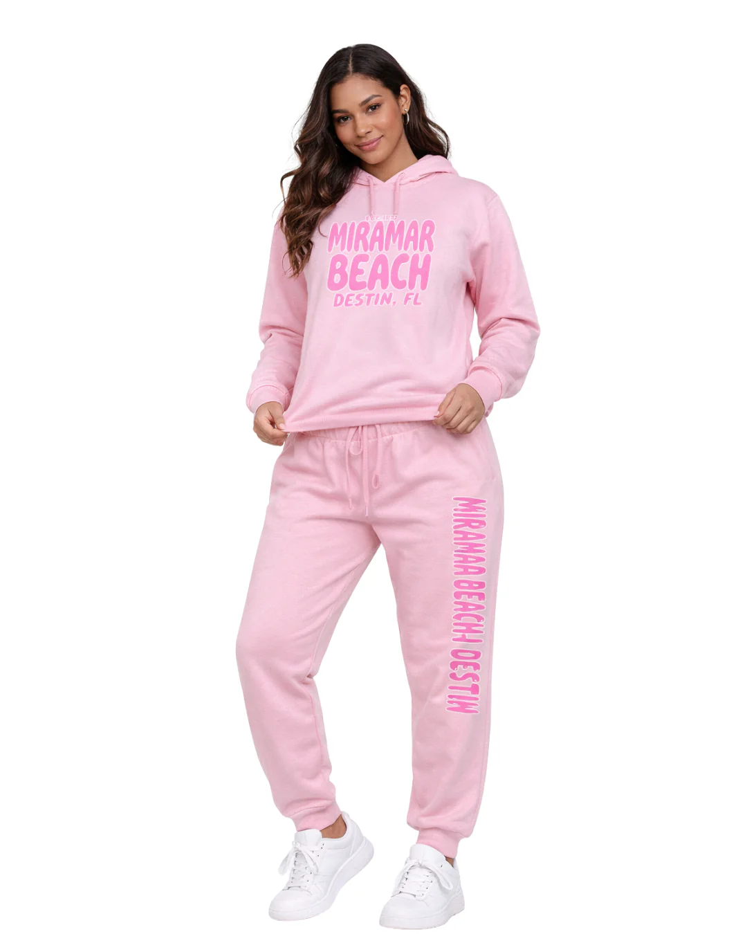 Miramar Beach, Fl City Name with Love Hoodie -Part of a Set- Style ETP010HD - Image 2