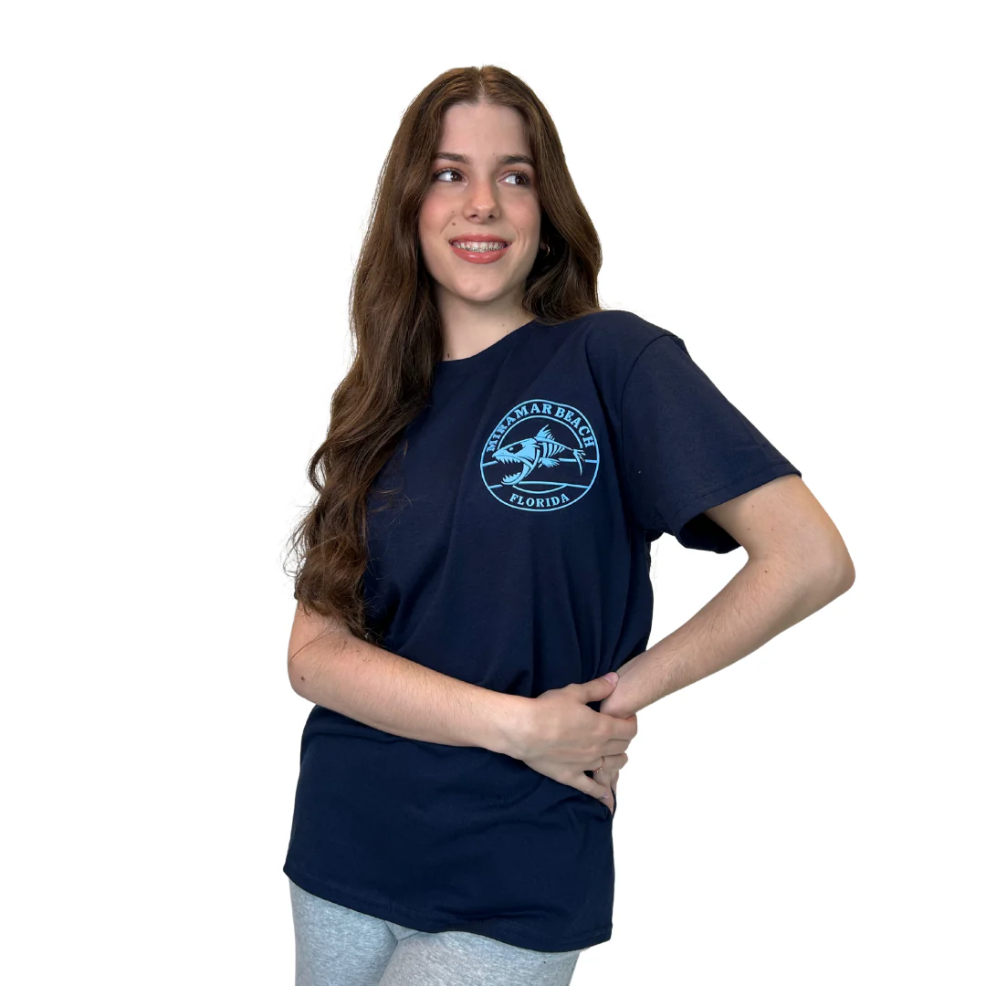 Miramar Fl,  Piranhas Design T-Shirt - Image 7