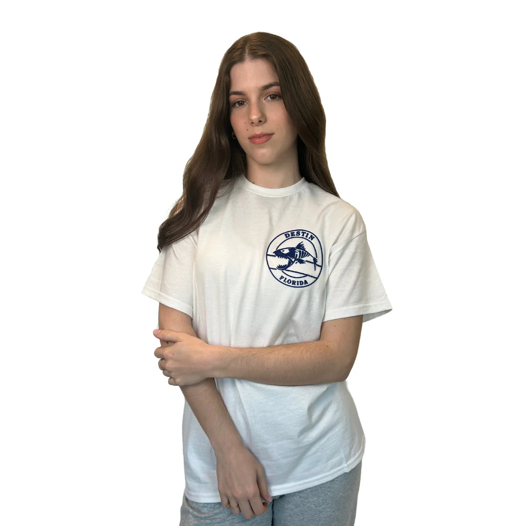 Destin Fl, Piranhas Design T-Shirt - Image 3