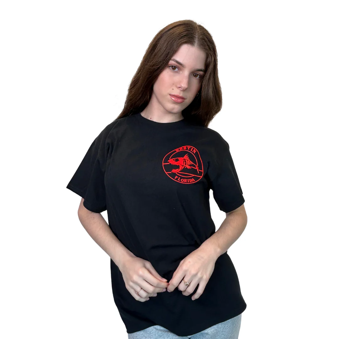 Destin Fl, Piranhas Design T-Shirt - Image 5