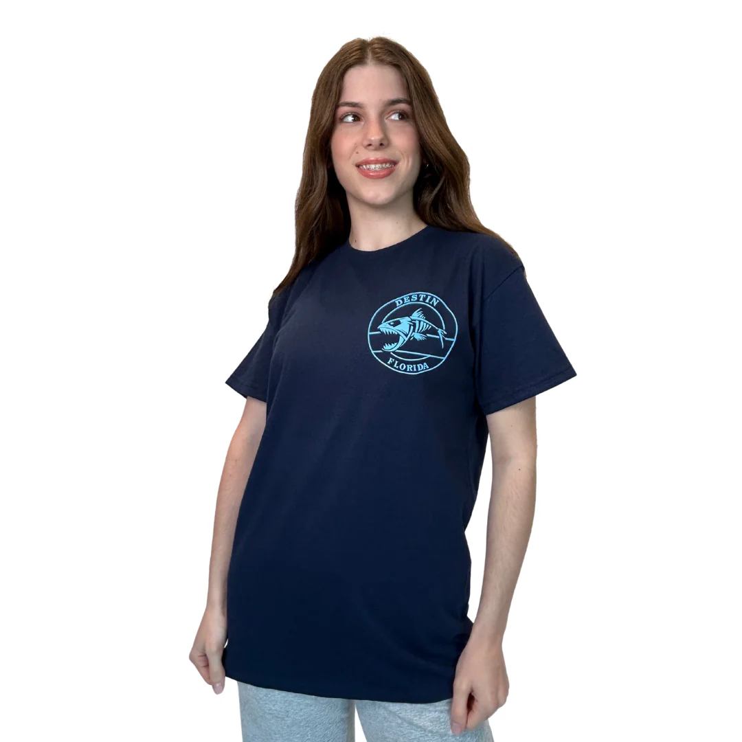 Destin Fl, Piranhas Design T-Shirt - Image 7