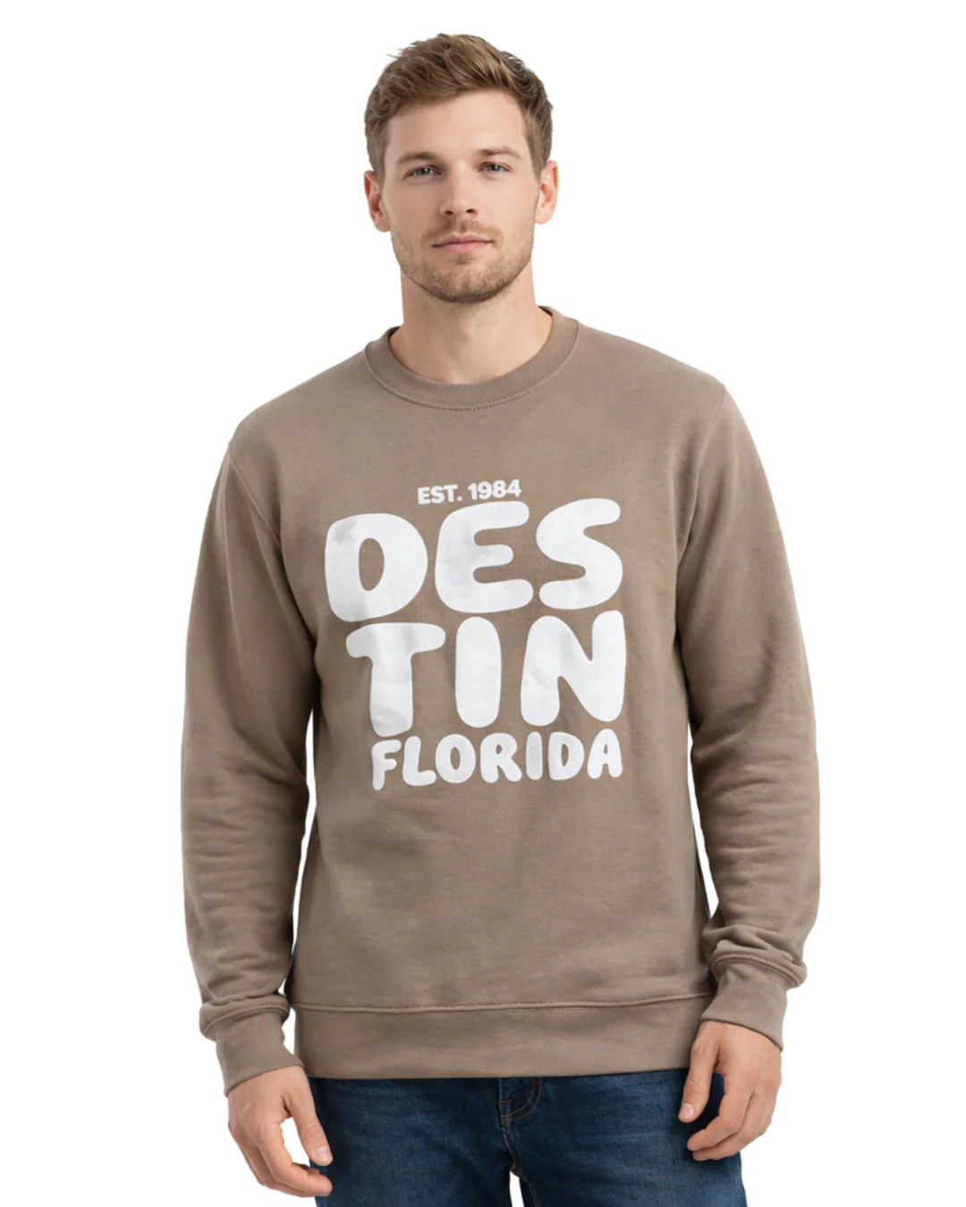 Destin, Fl City Name  Crewneck Style AI067C - Image 3