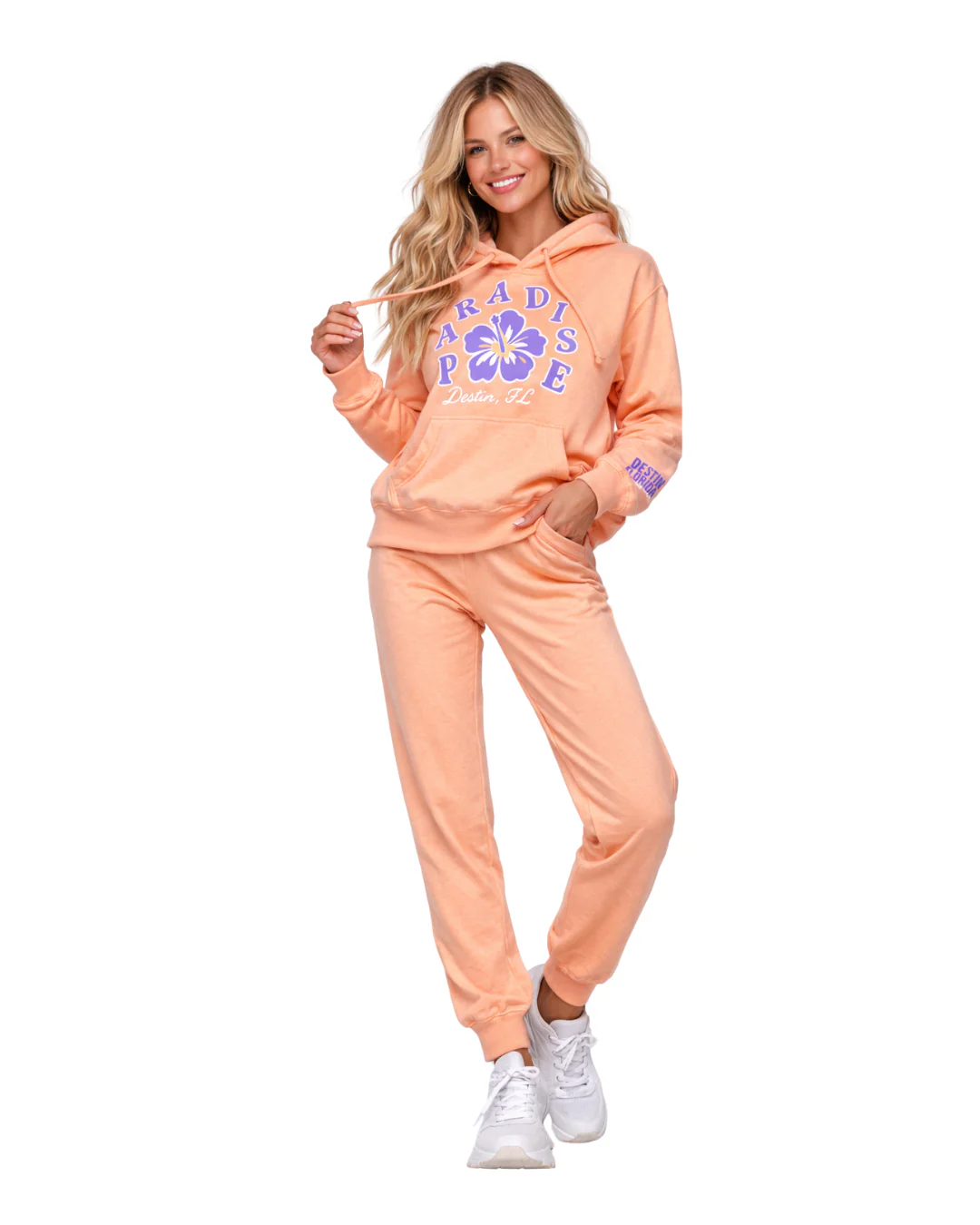 Destin, Paradaise Hoodie -Part of a Set-Style ETP010HD - Image 3