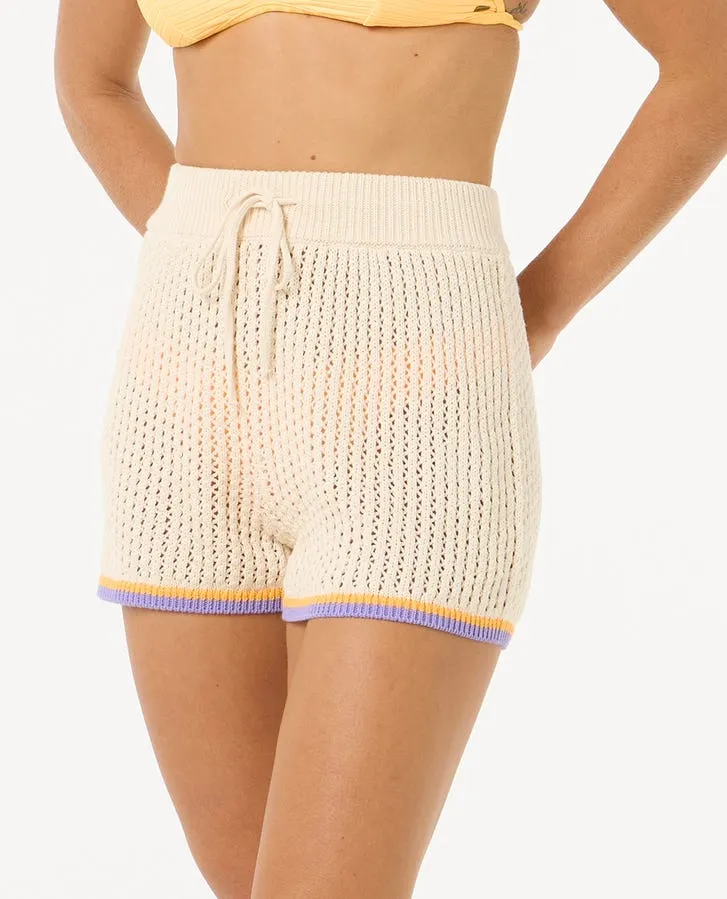Rip Curl Womens Shorts Cala Vadella Crochet - Image 3