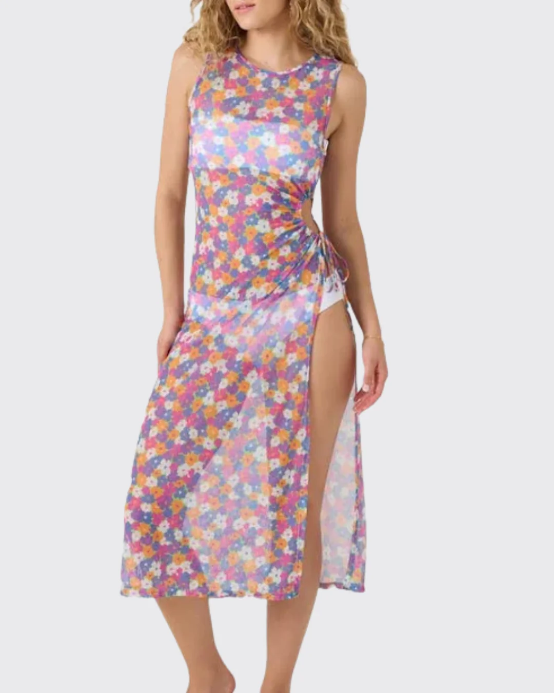 Roxy California Dreamin Mesh Cover Up Dress - Image 2