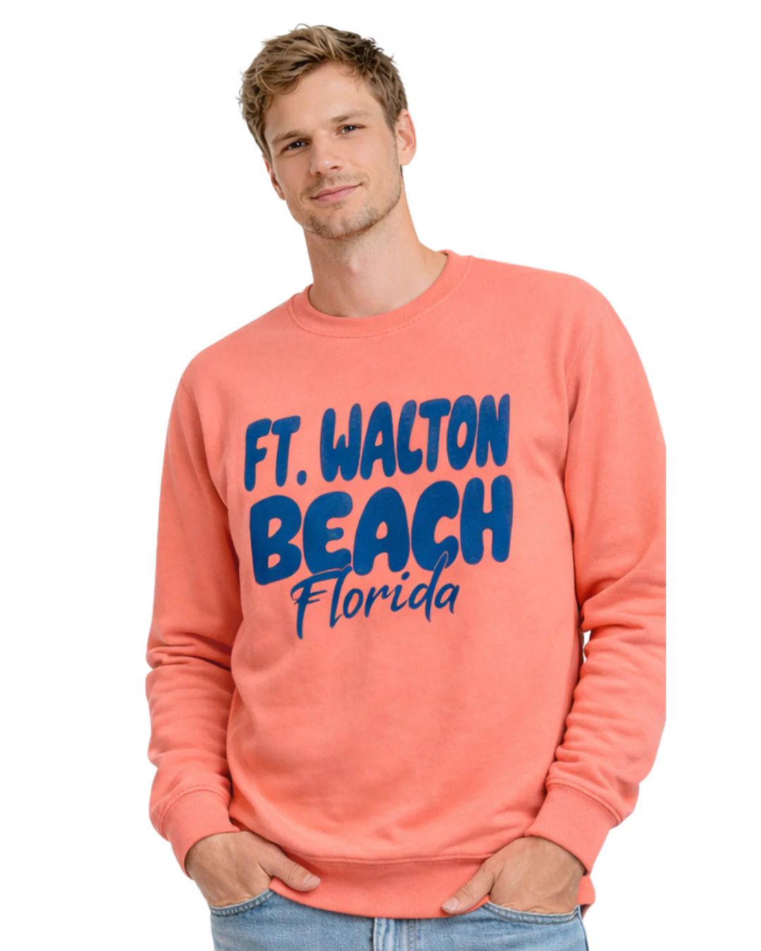 Ft. Walton Beach, Fl City Name  Crewneck Style AI067C - Image 4