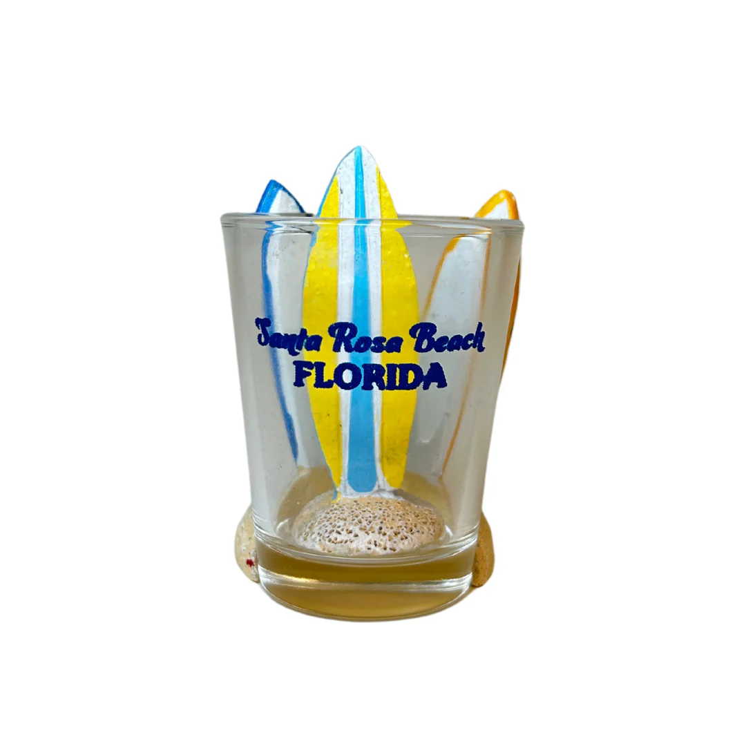 Santa Rosa Beach, Fl Surfboard Shot Glass - Image 2