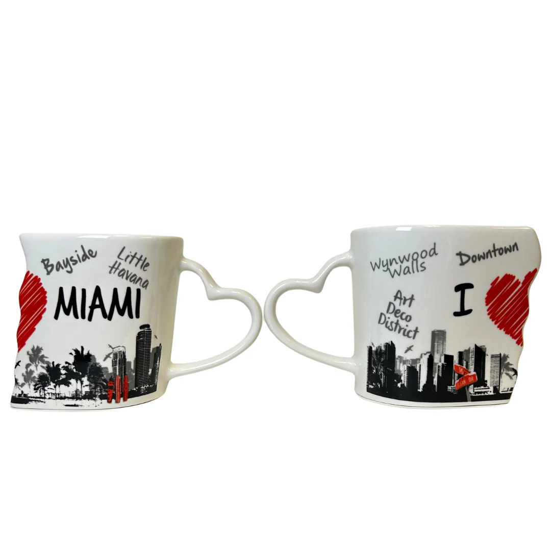 Set Miami Puzzle Mug 2 Pieces - Image 3