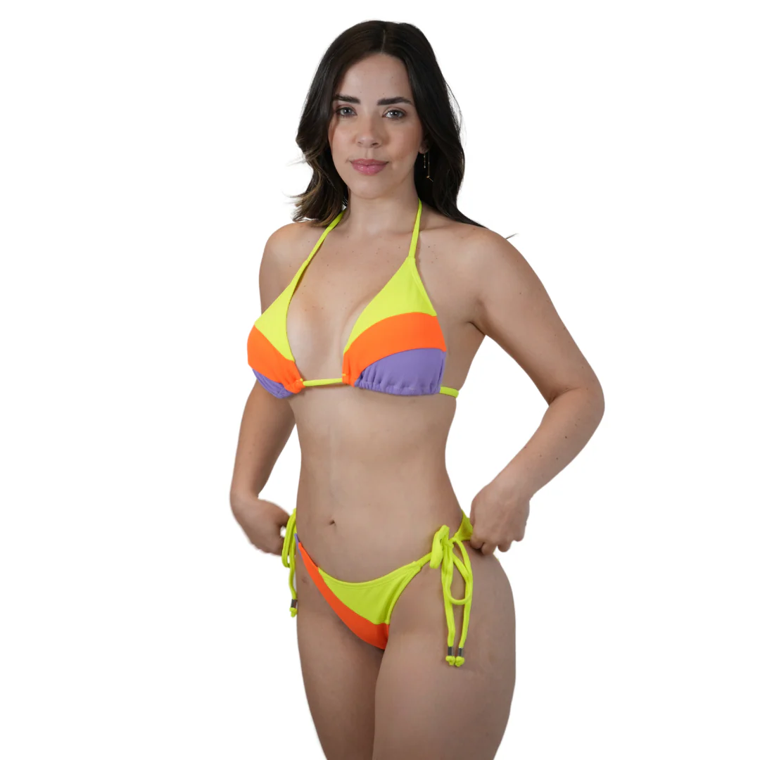 Set of Slide Triangle TOP and Tie Side Bottom Color Neon Block Style 751-2787ND | 751-6578ND - Image 3