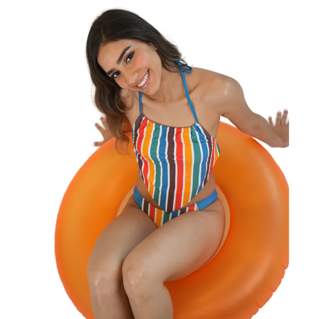 Set of V Bottom and Handkerchied Top Color Island Cruise - Style  752-8500|752-1505 - Image 3